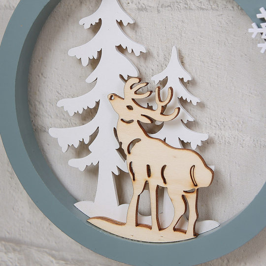 Nordic style room children's room decoration warm home wall decoration wall hanging bedside B & B Christmas
