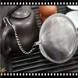 华展促销出口欧美不锈钢茶球茶隔泡茶器酒宝调料球 味宝茶漏批发