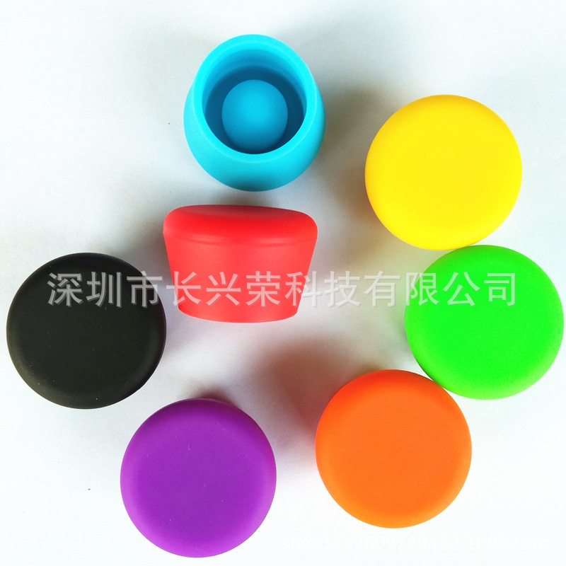 跨境新款硅胶酒瓶塞 红酒塞防尘瓶塞红酒盖 创意酒瓶塞