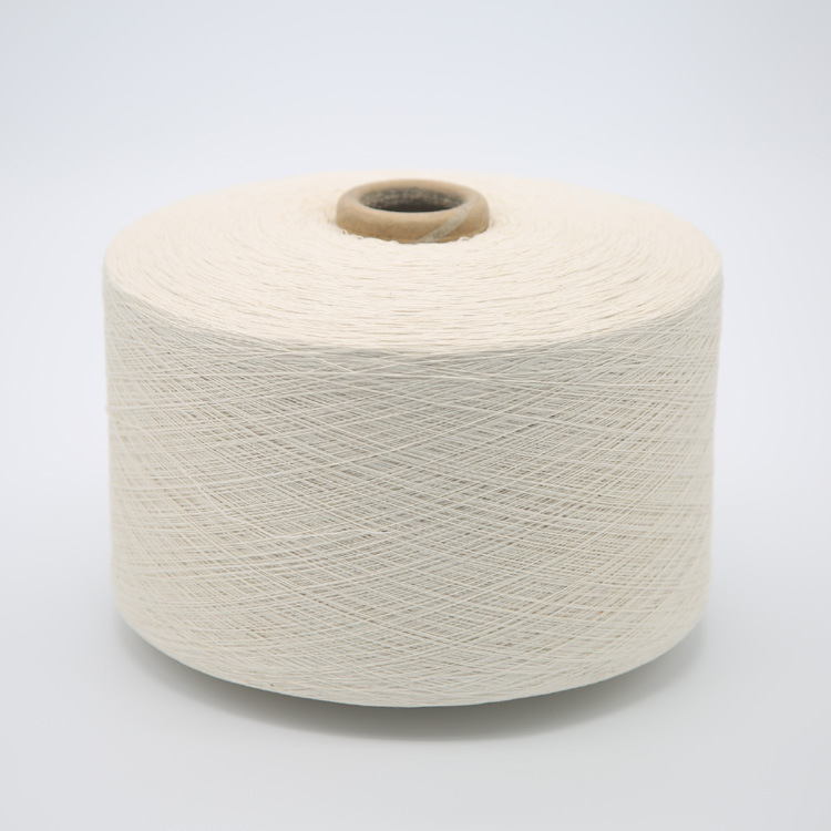 苍南县欧丽丝纺织有限公司生产5S-19S本白纱线再生棉纱手套纱