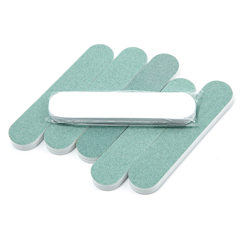 Small polishing cloth walnut for manicure