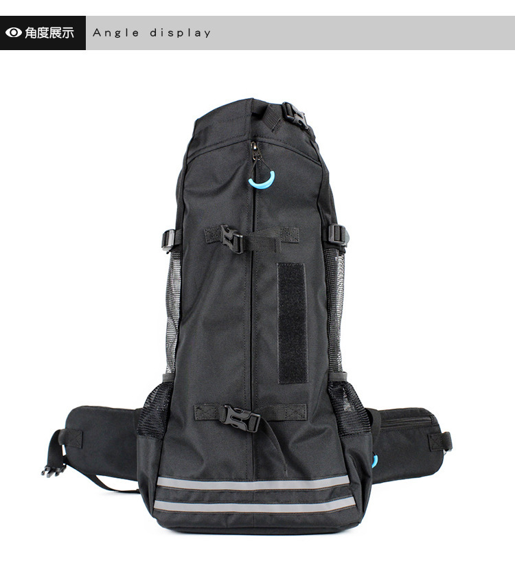 27cm * 14cm * 55cm de largo negro de gran tamaño