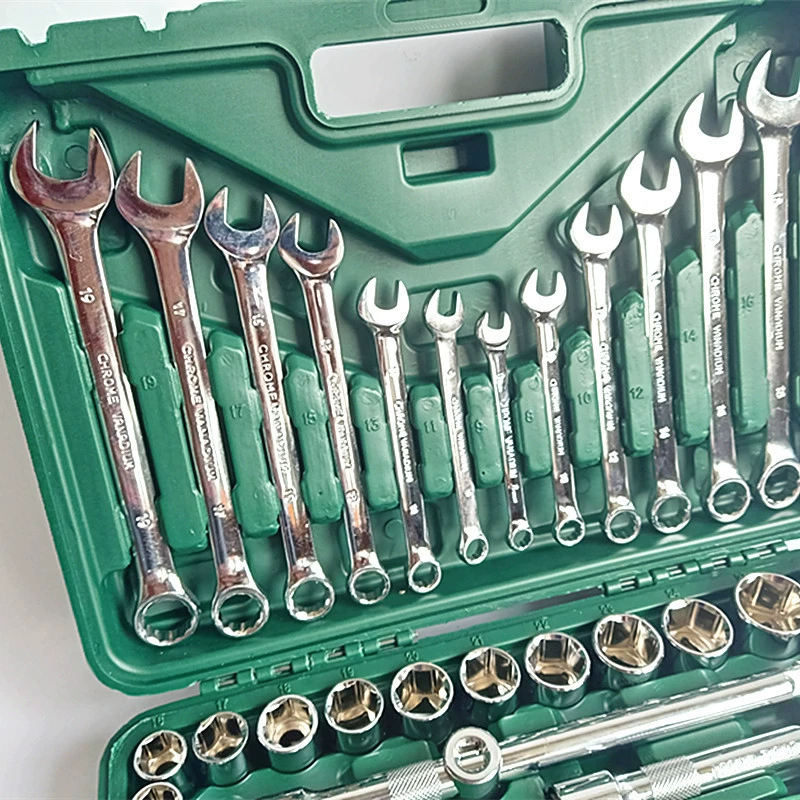 Tools set, wrench, wholesale, 61 pieces