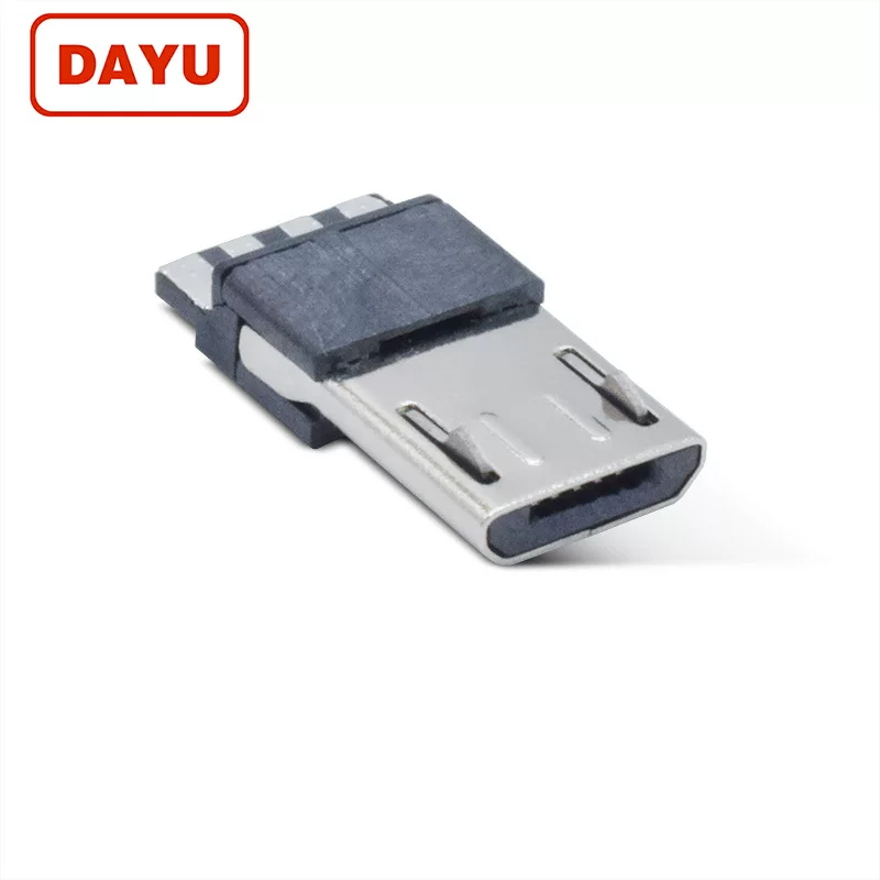 Android connector plug Micro 5P Gongtou V8 Top exposure 6.8