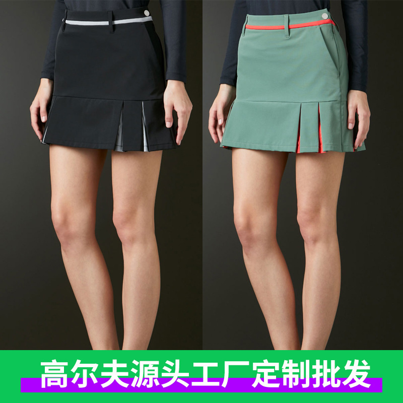 Golf Skirt Women's Summer New Golf Tennis Fitness Skirt Quick-drying Breathable Pleated Skirt