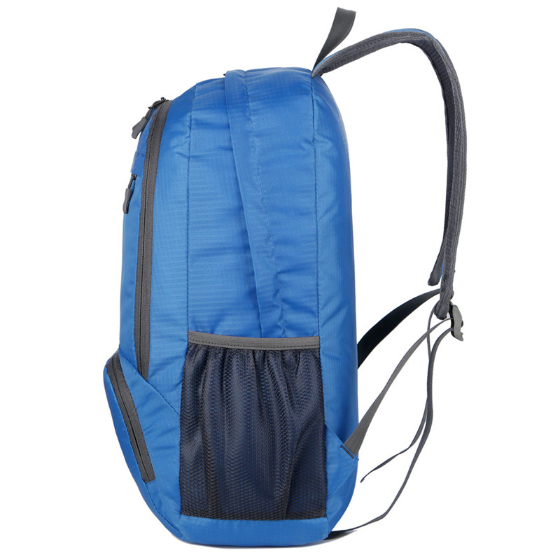 Bolsa plegable directa de fábrica impermeable moda deportes hombres y mujeres mochila al aire libre montañismo bolsa de almacenamiento de una sola pieza entrega