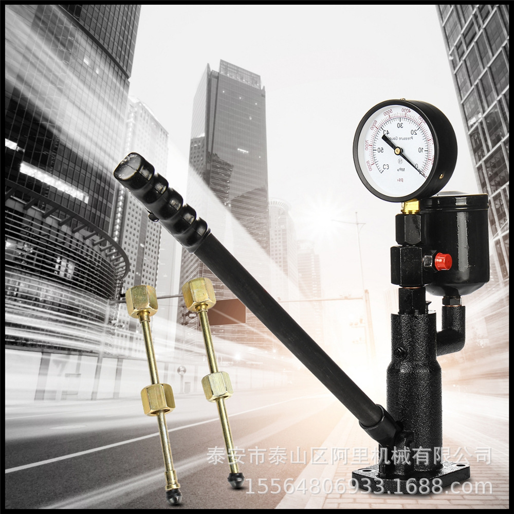 PS400A-I 欧三电喷共轨喷油嘴校验器 喷油器校验器铸铁底座集油杯