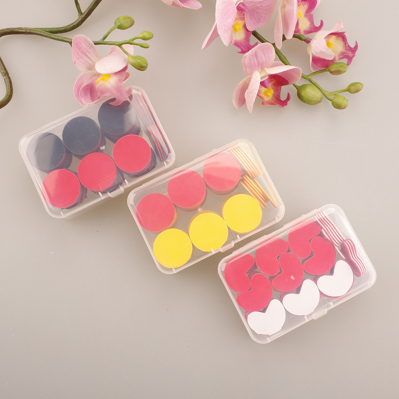 Contar y contar oblea de plástico de doble color Herramientas de enseñanza de Kindergarten de la escuela primaria 1 yuan tamaño de la moneda diámetro 25