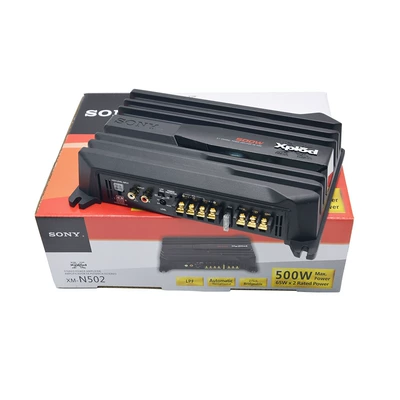 Car audio amplifier Sony SONYXM-N502 two-way power amplifier 2 channel push pure woofer (Car speaker/subwoofer)