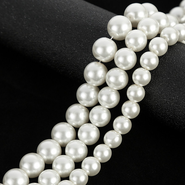 Glass accessory pearl