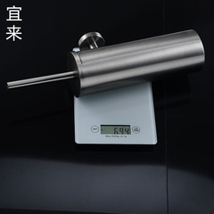 Bathroom stainless steel brushed toilet brush holder toilet brush cleaning brush hotel engineering toilet seat brush