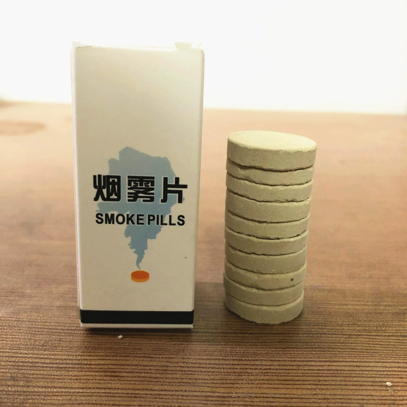 Небольшой очиститель демонстрация сигаретный торт дым кусок дыма демонстрация очистки воздуха белый дым кусок