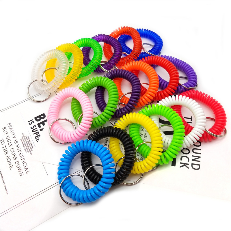 Factory specializes in producing plastic spring hand ring bathroom swimming pool special storage hand ring transparent solid color in stock Factory specializes in producing plastic spring hand ring bathroom swimming pool special storage hand ring transparent solid color in stock