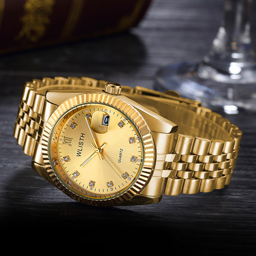 Wallis small and exquisite quartz watch waterproof luminous fashion simple watch couple watch men and women watch