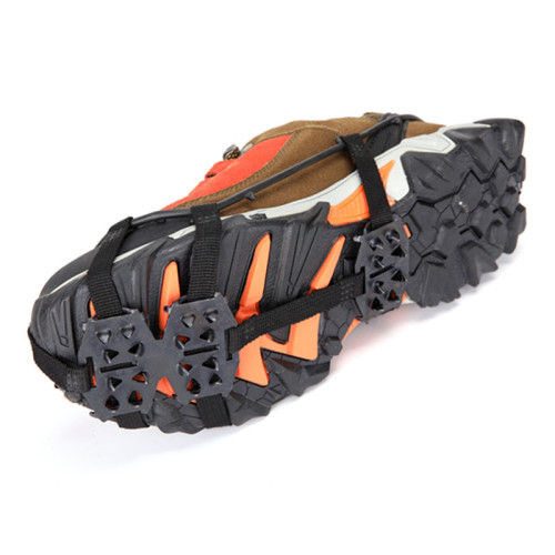 Cross-border outdoor 24-tooth crampon ice non-slip shoe cover snow claw ice fishing snow country shoe chain snow non-slip shoe chain shoe cover