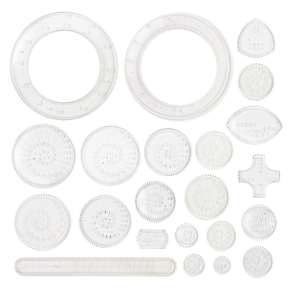 A granel Plantilla de pintura para niños regla inteligencia papelería dibujo caleidoscopio traje caleidoscopio mágico accesorios de juguete