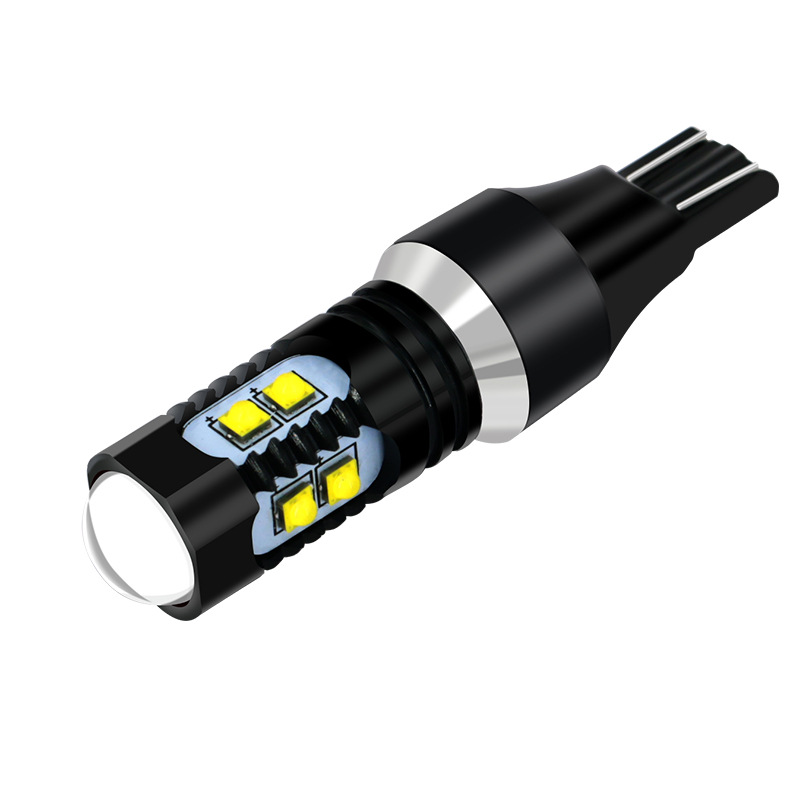 Amazon nuevo T15 coche de luz de marcha atrás LED ancho de luz 10smd cree resalte lente trasera