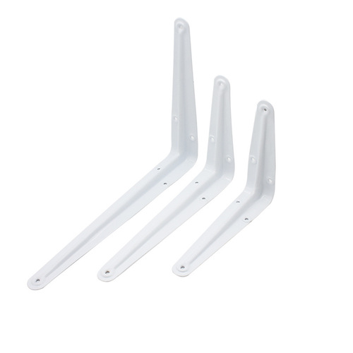Directly supplied from the manufacturer, thickened painted triangle bracket support nine-bit bracket storage rack glass partition bracket shelf drag