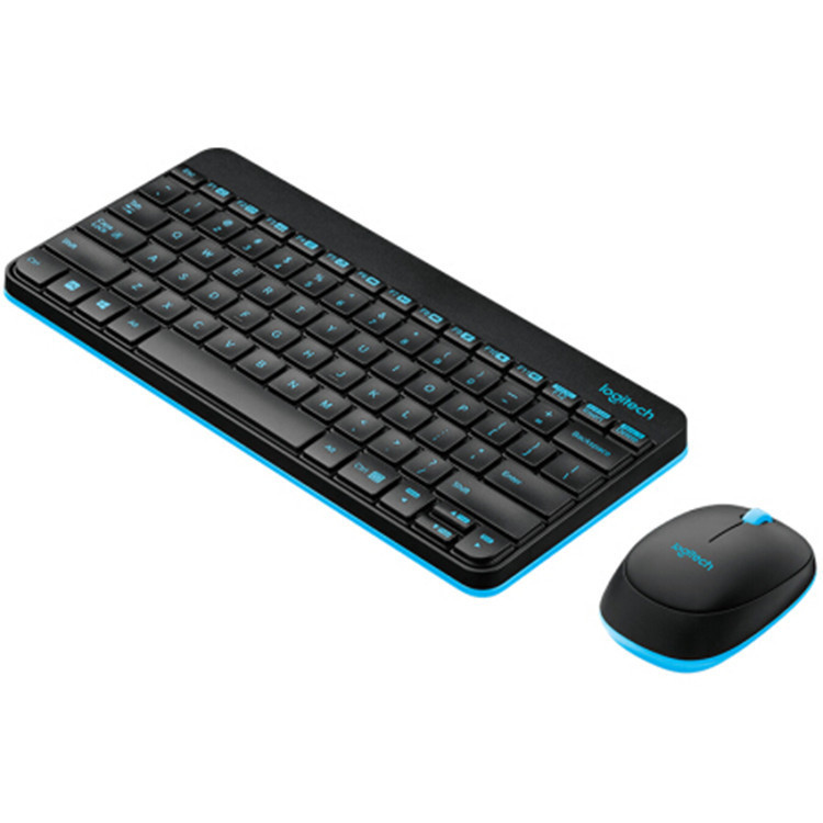 Logitech MK240 wireless keyboard and mouse set LogitechMK245 notebook chocolate compact mini keyboard set