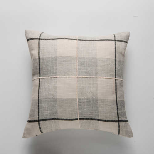Nordic geometric modern minimalist coffee pillow cushion plaid pillow case living room sofa cushion without core