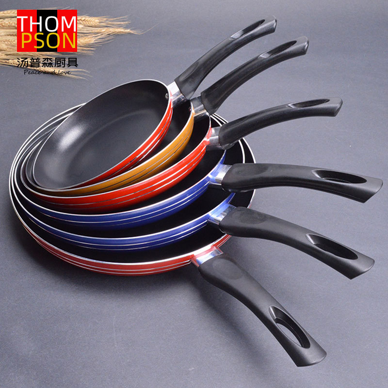 18cm30cm sartén plana sartén antiadherente FDA Antiadherente al por mayor regalo de la publicidad olla de regalo