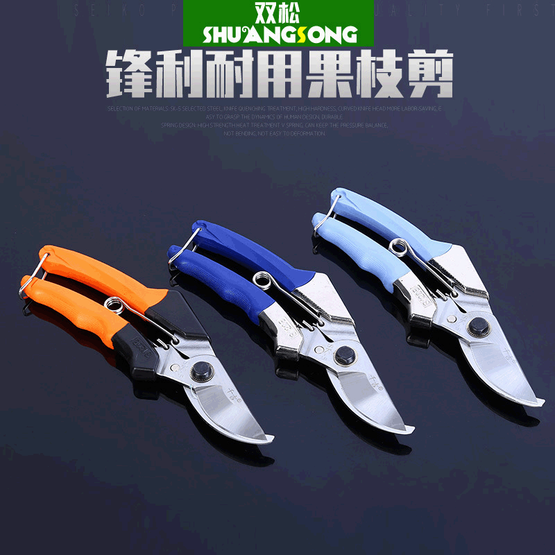 源头工厂农业果枝剪 精品剪枝剪 花园设计园艺花卉剪批发