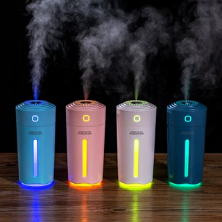 插电日常车载精油香薰加湿器桌面家用小型迷你静音雾化空气净化器