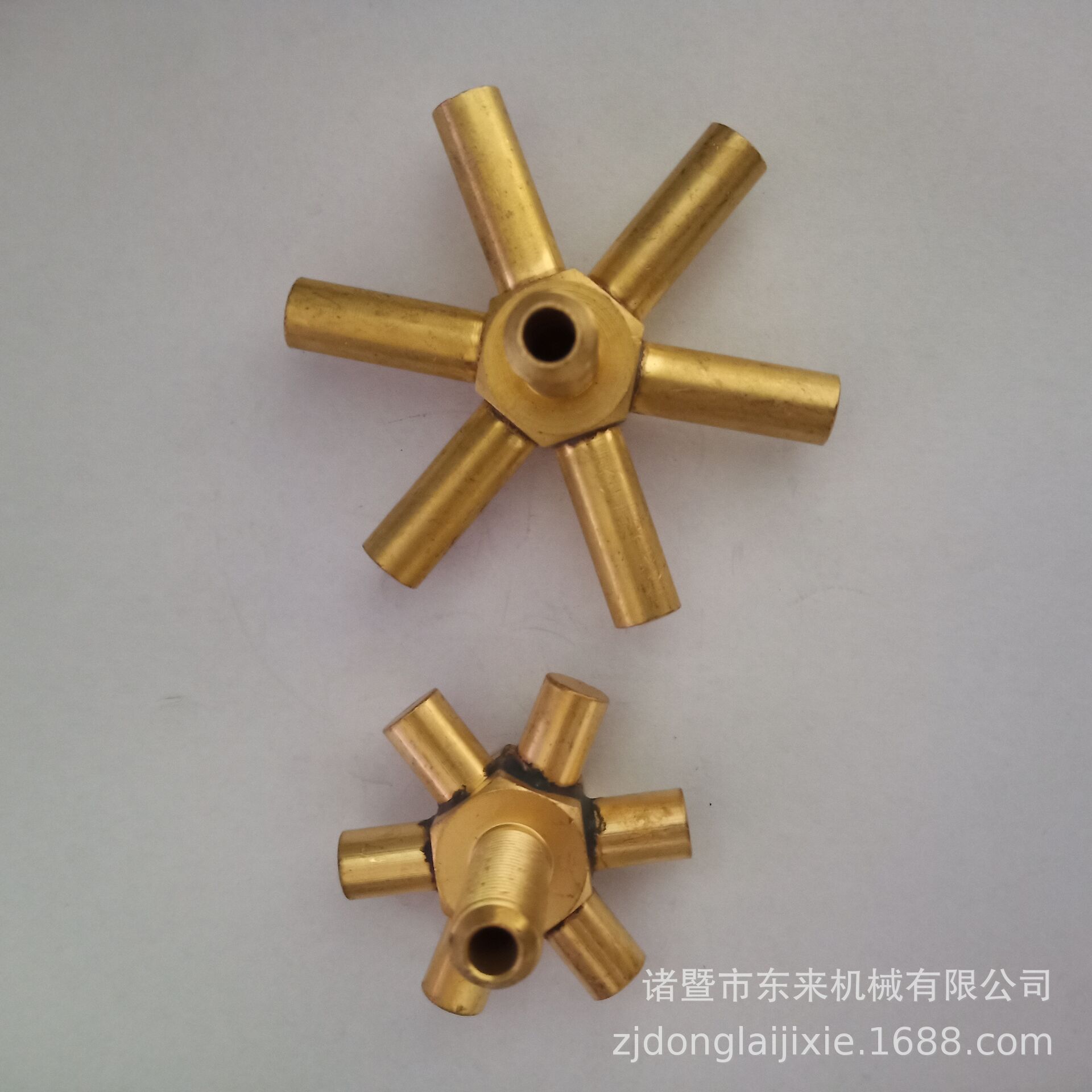 甲醇六角喷头 黄铜燃气灶具配件 63号电子气化炉头 133号无风机电