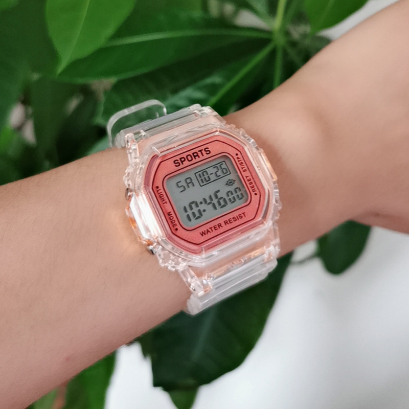 전기도금 로즈 골드 (투명 밴드)