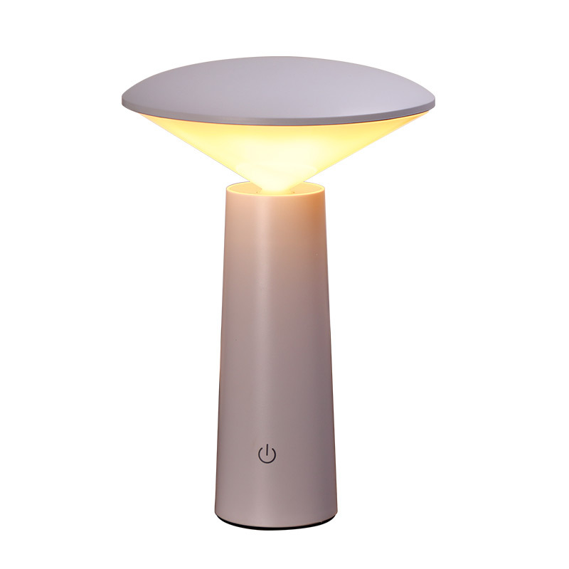 Bar lámpara de mesa LED recargable bar lámpara de limpieza barra lámpara de mesa creativa lámpara giratoria cabeza táctil cabecera hogar noche Luz