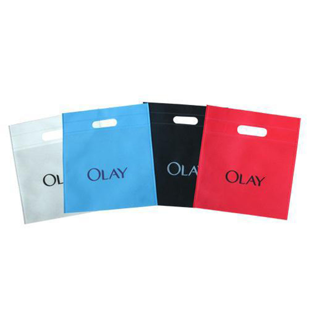 平口冲孔袋 无纺布袋热压 平口机压袋可印刷logo 全自动一体成型