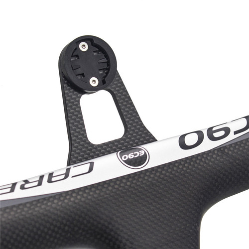 Bike computer holder carbon fiber bent handlebar holder for Garmin computer GoPro supports 5D handlebar