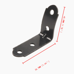 Auto modification applicable to Audi A4S4 trunk hinge bracket repair kit suitable for Audi modification accessories
