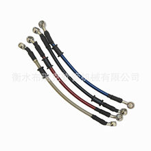 衡水布瑞克 摩托电动车改装彩色刹车上泵碟刹油管 通用 刹车油管
