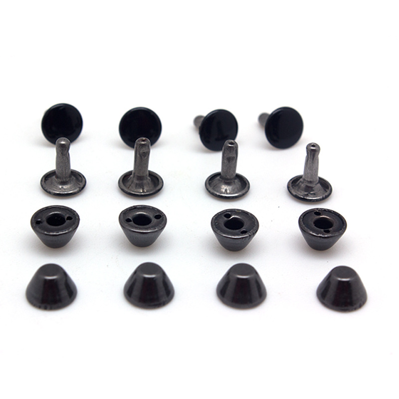 圆形牛仔裤口袋铜衣角钉 水桶型双面箱包鞋帽装饰铆钉撞钉子母扣