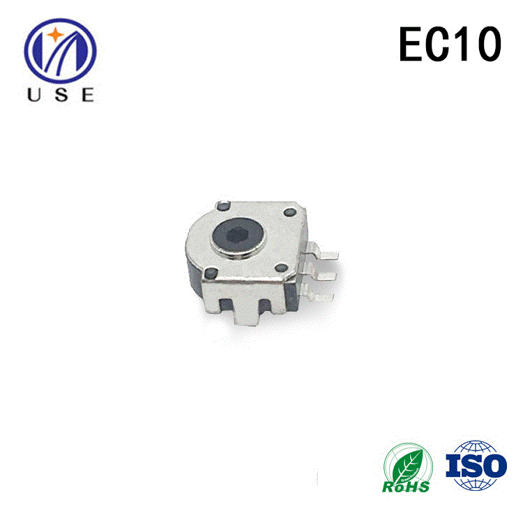 厂家供应 EC10贴片式鼠标编码器 数码收音机调控旋钮 对讲机旋钮