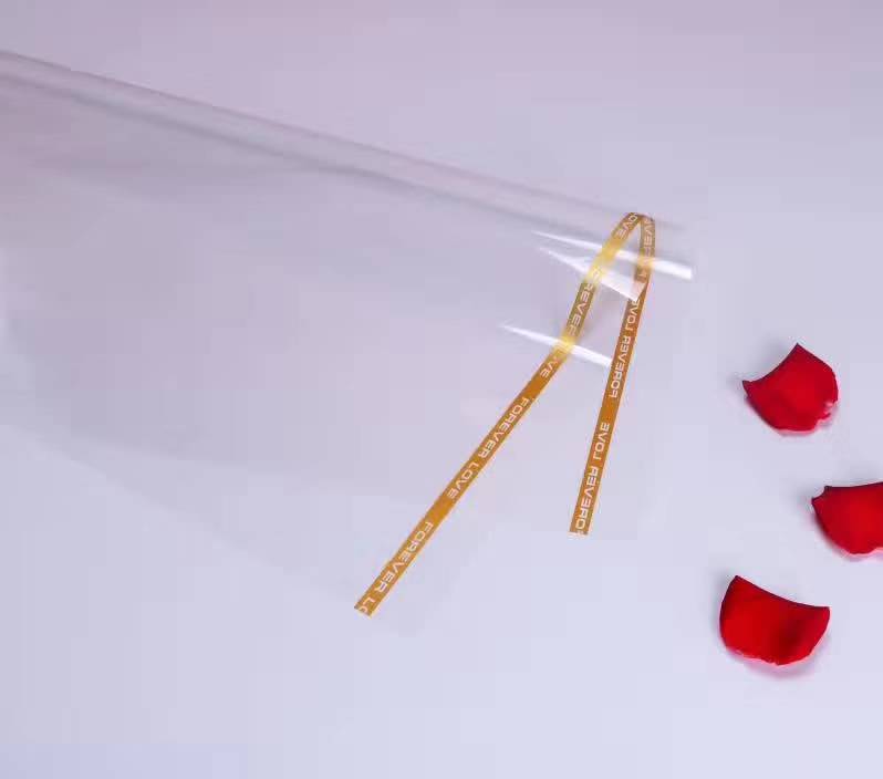 麗之然防水透明玻璃紙禮品花束包花紙鮮花簡線風包裝紙批發