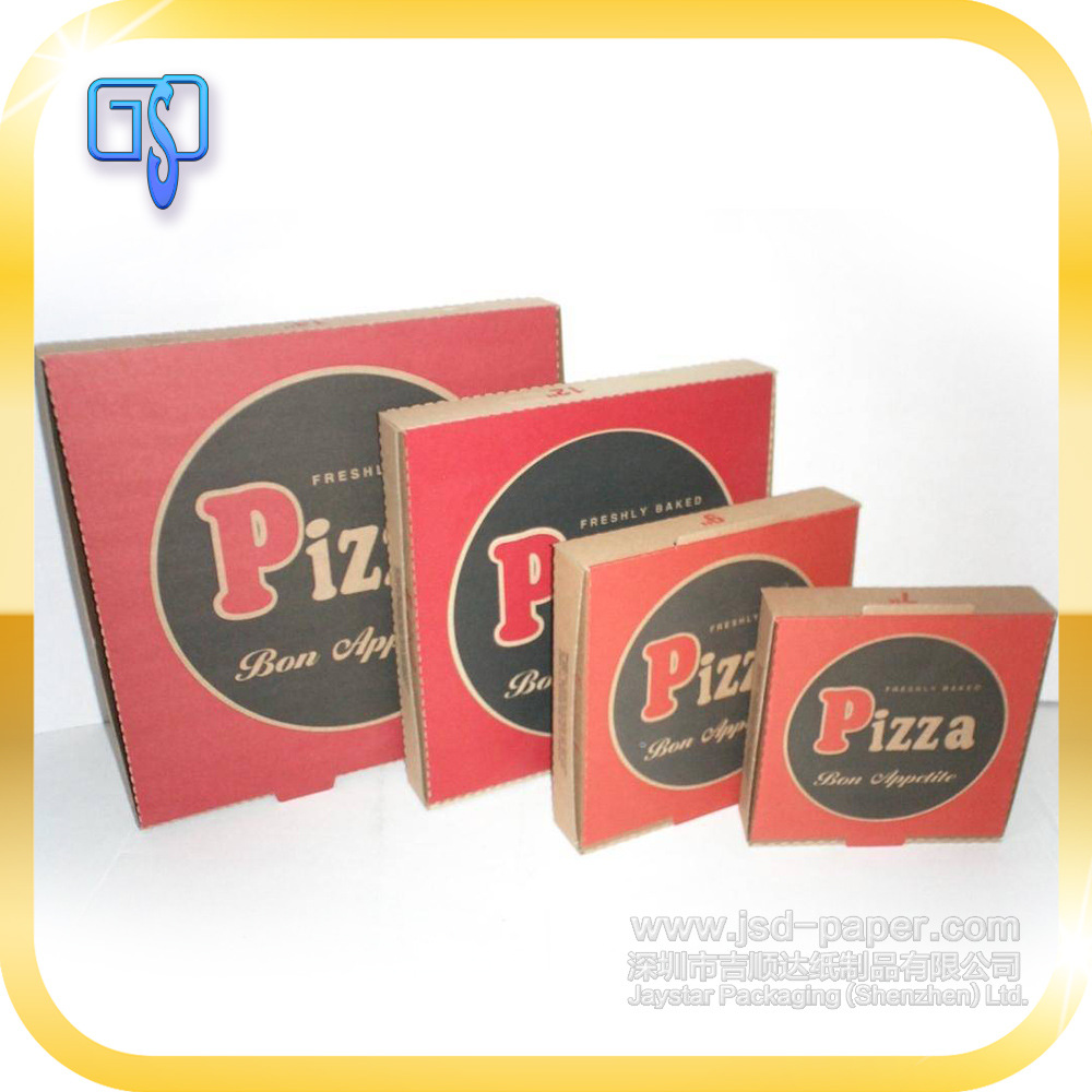 厂家专业设计精美披萨包装盒汉堡蛋糕打包盒可设计LOGO彩盒