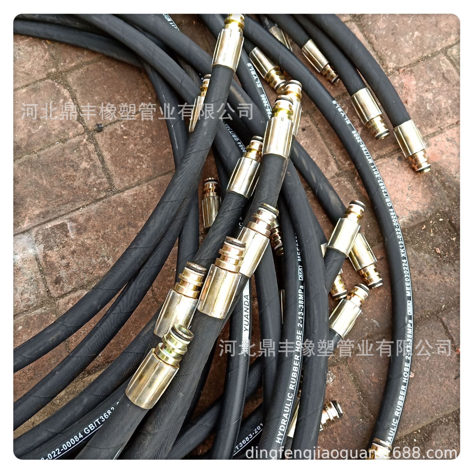 厂家供应KJ高压胶管 耐油液压支架软管 矿用高压钢丝编织胶管总成