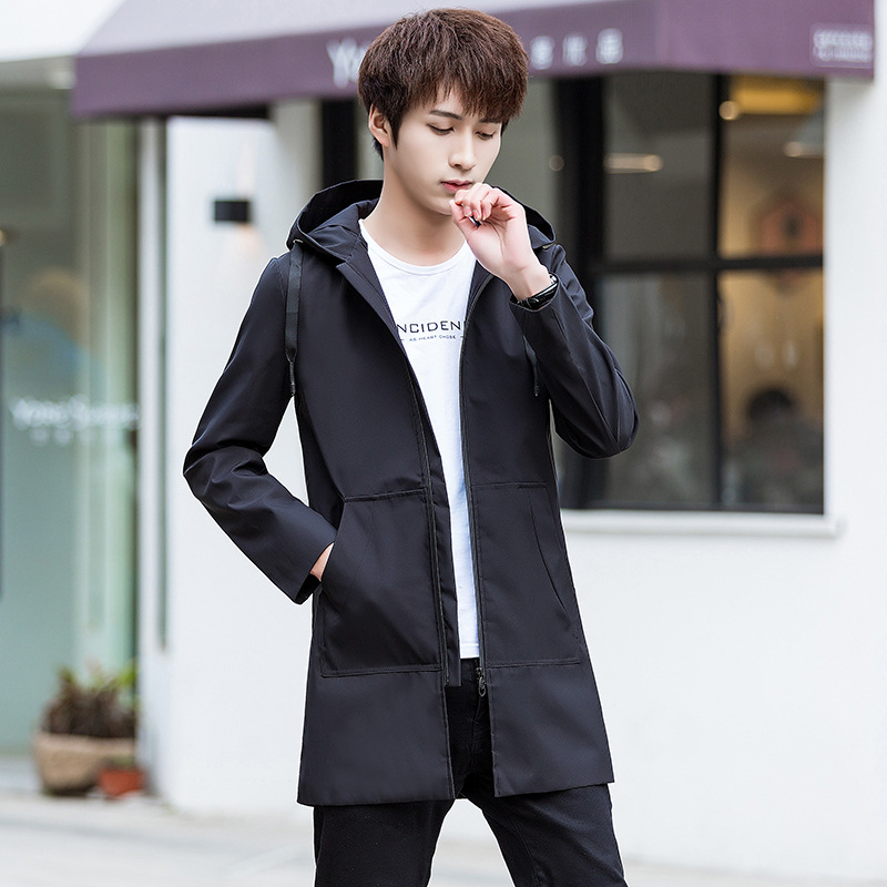 2022 invierno nuevos hombres de longitud media con capucha engrosada cazadora juventud casual más tamaño algodón acolchado abrigo ropa de hombre