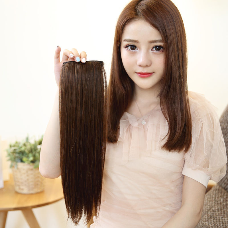 Almohadilla para el cabello artificial pieza de cabello invisible almohadilla engrosamiento sin costuras en ambos lados raíz del cabello esponjoso dispositivo cojín cabello alto peluca femenina pieza esponjosa
