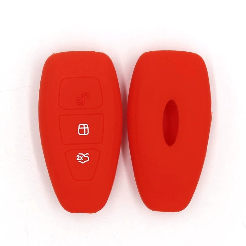 Подходит для Ford Mondeo Smart 3-Key Защита окружающей среды мягкий силиконовый чехол для автомобильного ключа защитный чехол силиконовые производители