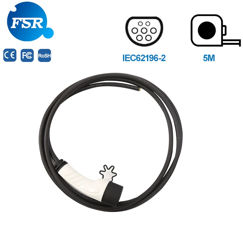Protessional Factory FSR 32A 3-фазный штекер Type2 IEC62196-2