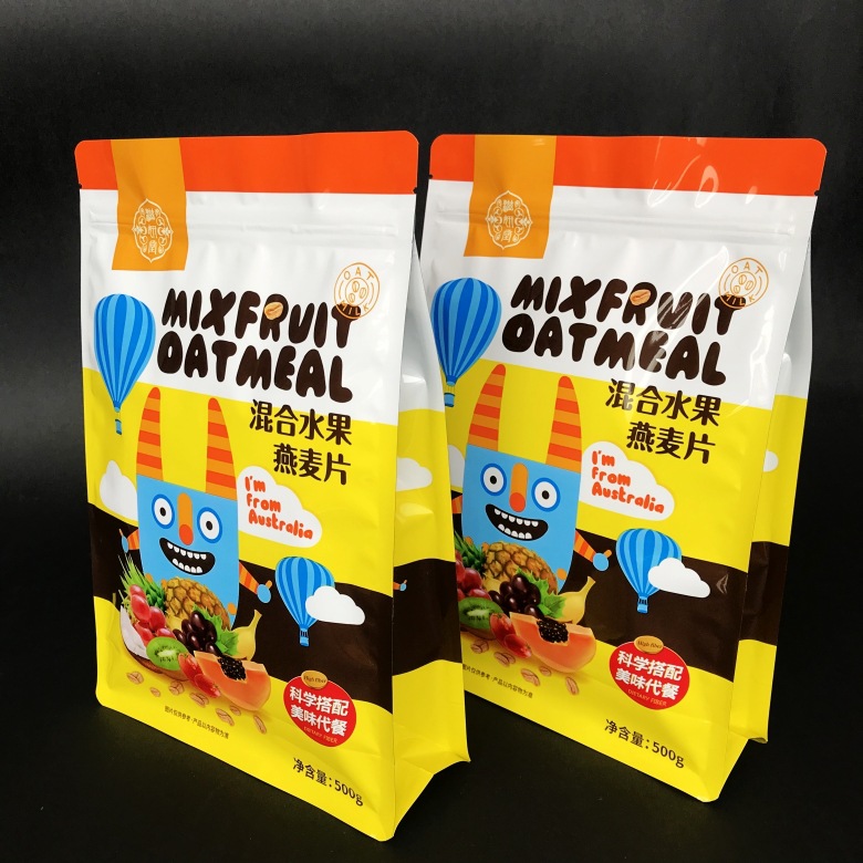 八边封袋 定 制 狗粮袋 麦片八角自封袋 真空铝箔茶叶自立袋 食品