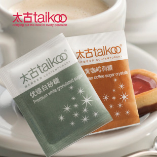 Taikoo White Sugar Coffee Companion квадратный сахарский блок молочный блок Taiku сахарная сумка небольшая упаковка 5 г*100 мешок кофейного сахара