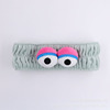 Demi-season elastic sesame oil, knitted headband, hair accessory for face washing, Korean style