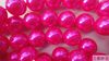Quality red round beads from pearl, 16mm, 16mm, 16mm