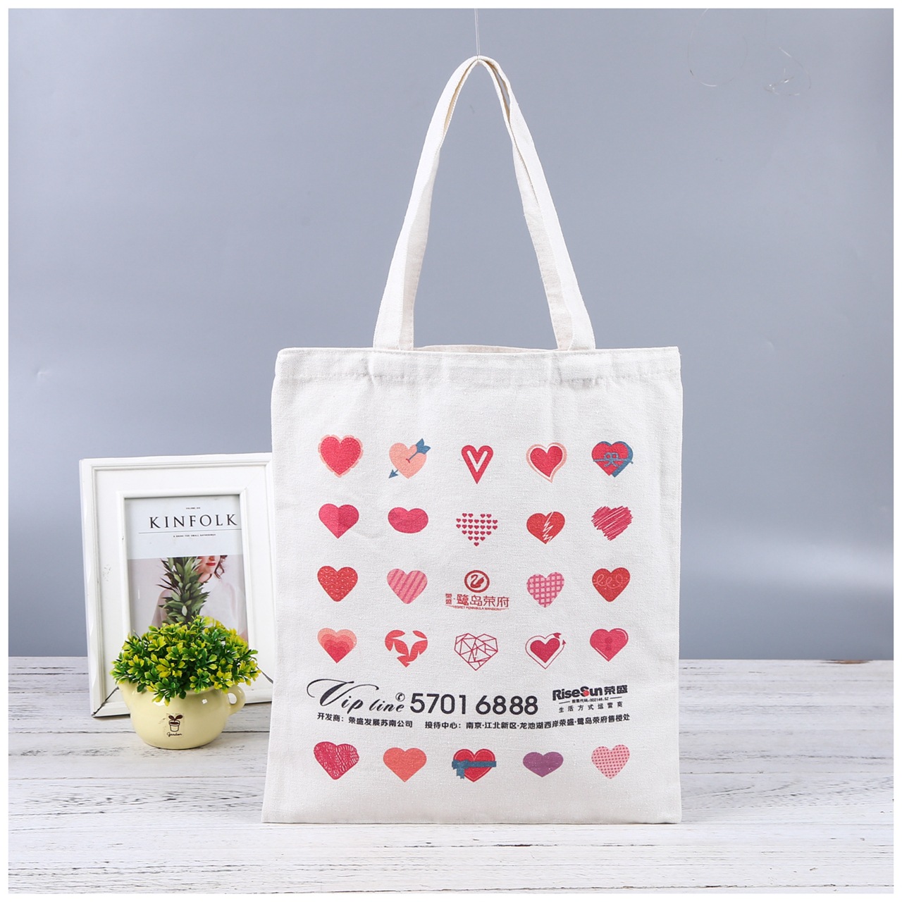 供应批发全棉帆布袋涤棉优质广告空白棉布手提袋印LOGO