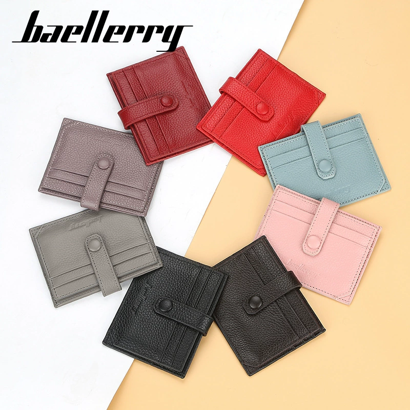 Кожаный держатель для водительского удостоверения Baellerry, натуральная кожа, корейский стиль, буйволовая кожа