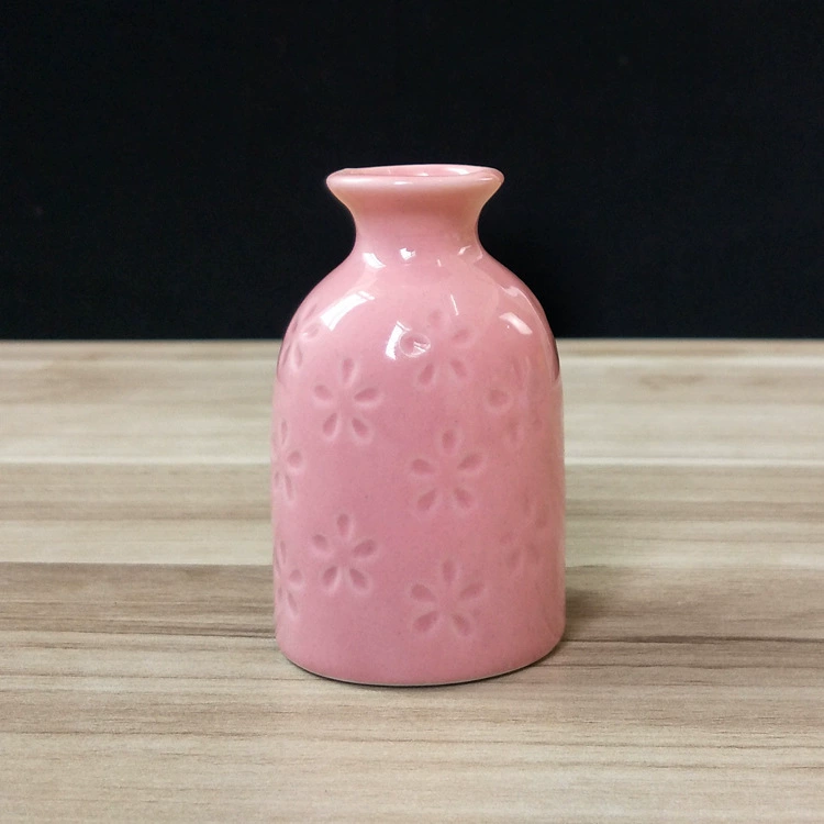 Мини-ваза для ароматерапии, европейский стиль, 4.5×4.5×7.5 см, assorted colors